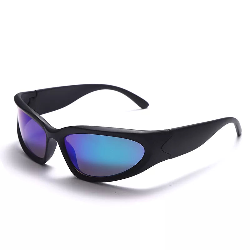 Mirror Round Clear Glasses