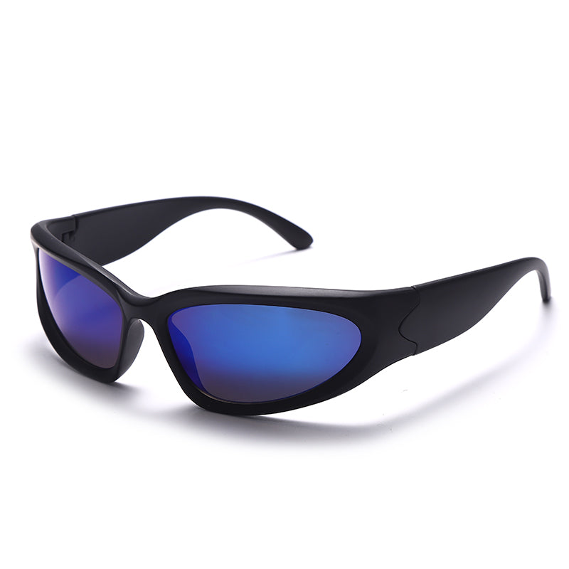 Mirror Round Clear Glasses