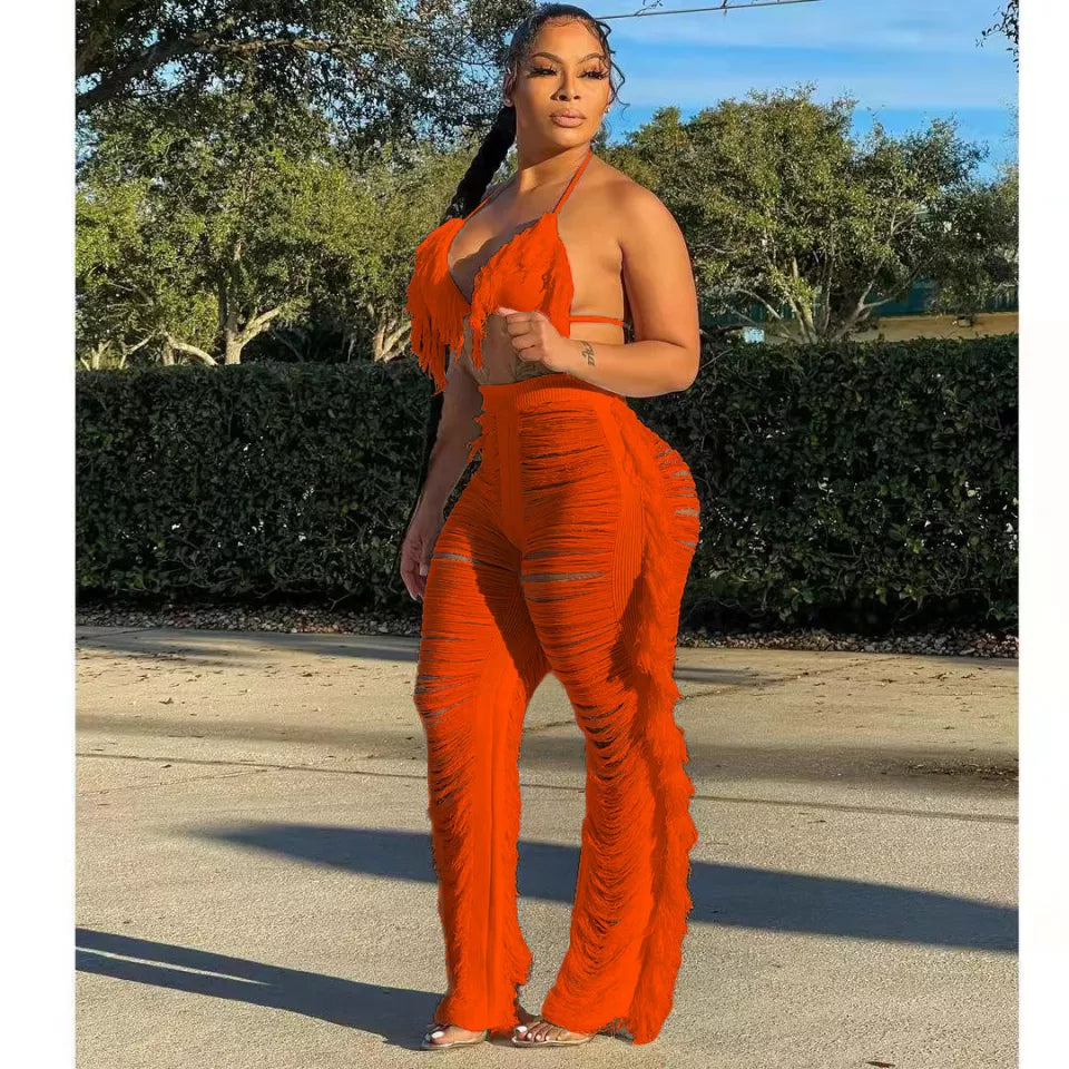 Womens Goose Neck Two Piece