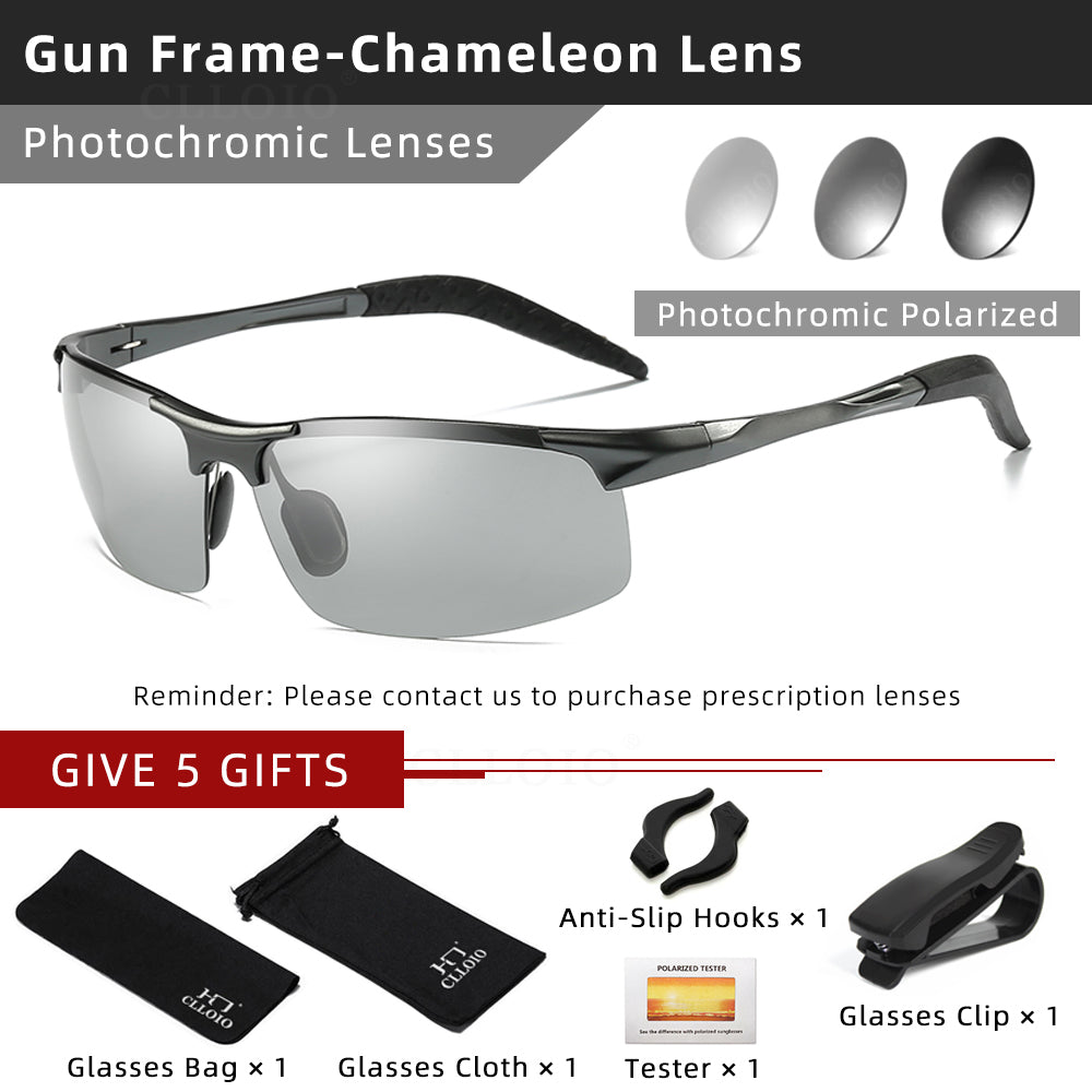 Polarized Round Clear Glasses