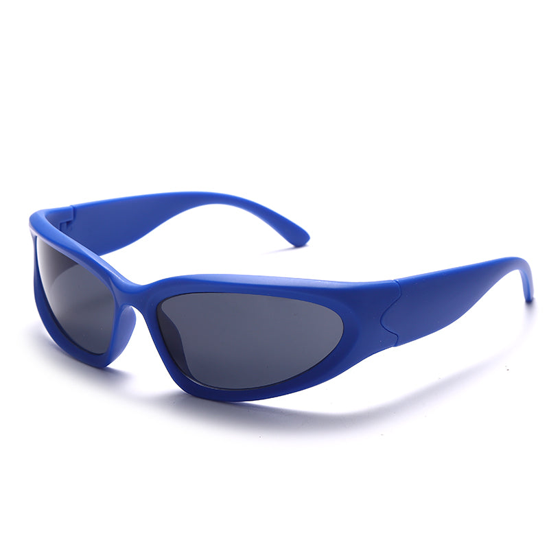 Mirror Round Clear Glasses