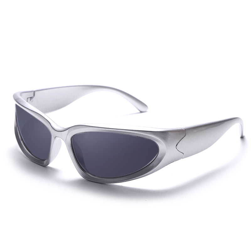 Mirror Round Clear Glasses