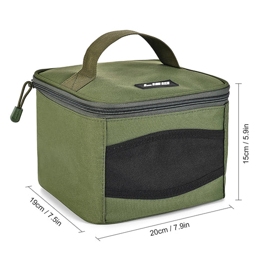 Fishing Reel Storage Bag Fishing Tackle Pack for Spinning Fishing Reels Fishing Tackle Gear Carrying Case