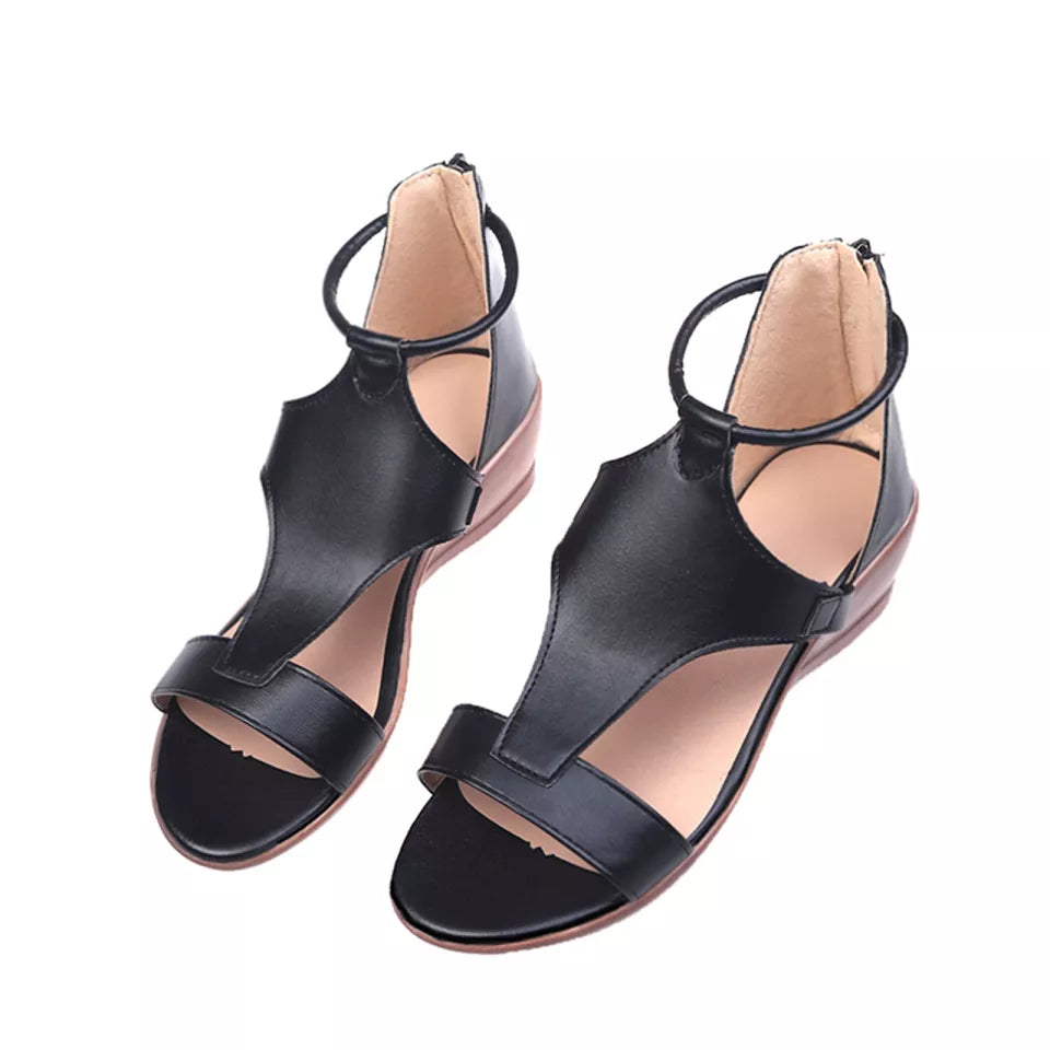 Womens Stripe Tennis Sandals