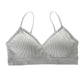 Sexy Bra Bandeau Crop Top Slim Spaghetti Strap Seamless Tube Top Backless Bralette Streetwear Lingerie Beauty Back Crop Tee