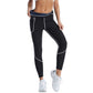 Ladies ribbed sport leggins