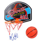 Mini Rubber Basketball Basket