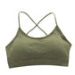 Sexy Bra Bandeau Crop Top Slim Spaghetti Strap Seamless Tube Top Backless Bralette Streetwear Lingerie Beauty Back Crop Tee