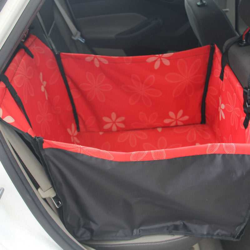 Dog Car Seat Cover Waterproof Dog Car Basket Pet Carrier For Cat Dogs Mats Folding Hammock Safety Travelling Car Seat Bag