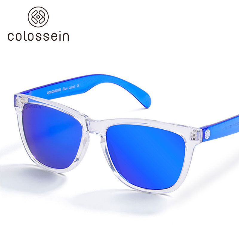 Transparent Rose Mirror Sunglasses
