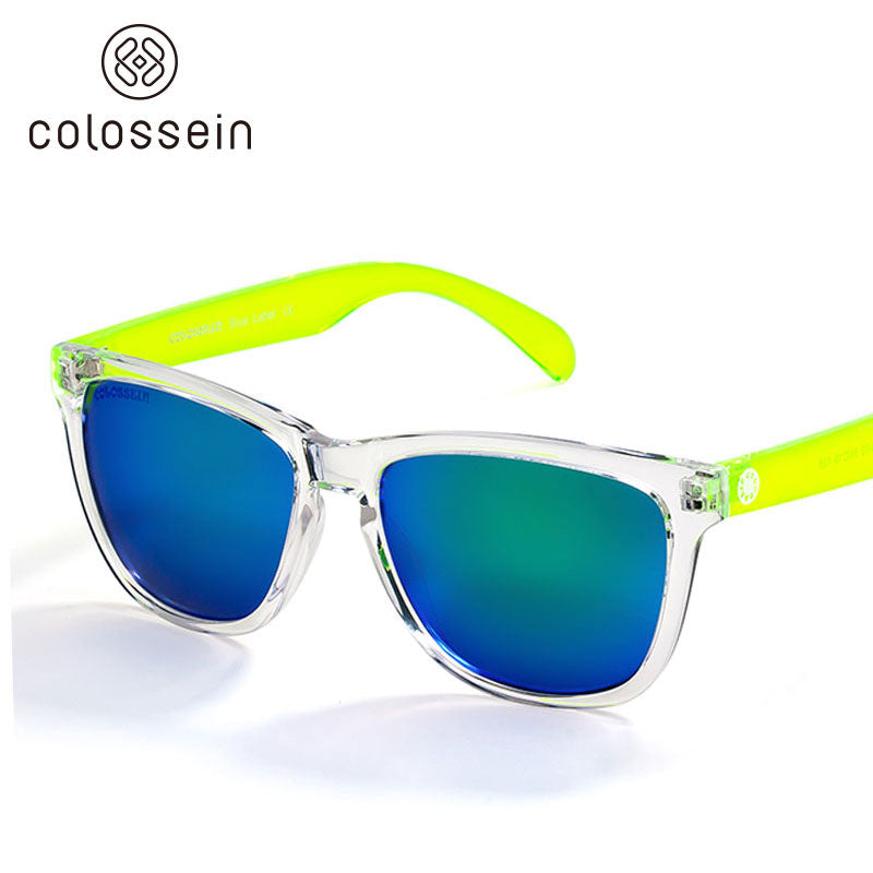 Transparent Rose Mirror Sunglasses