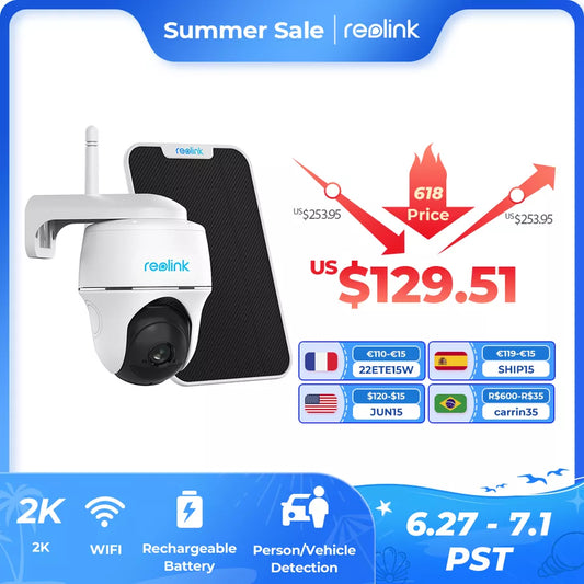 Portable WiFi Rechargeable Security Camera