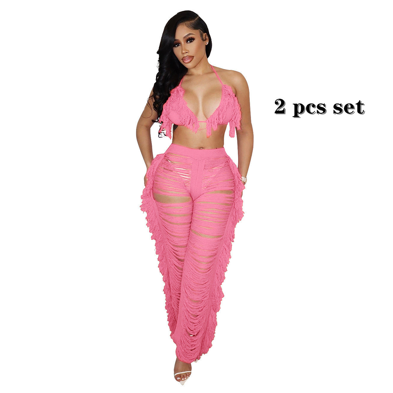 Womens Goose Neck Two Piece