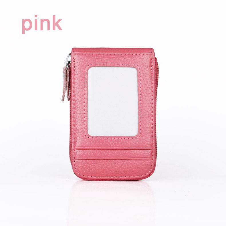 Leather Zip Wallet