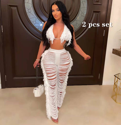 Womens Goose Neck Two Piece