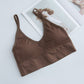 Sexy Bra Bandeau Crop Top Slim Spaghetti Strap Seamless Tube Top Backless Bralette Streetwear Lingerie Beauty Back Crop Tee