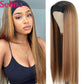 Synthetic Headband Wig Highlight Wig P27/33 Mixed Ombre Honey Blonde Straight Wigs Daily Party Cosplay Wig Heat Resistant Fiber